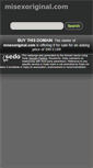Mobile Screenshot of misexoriginal.com